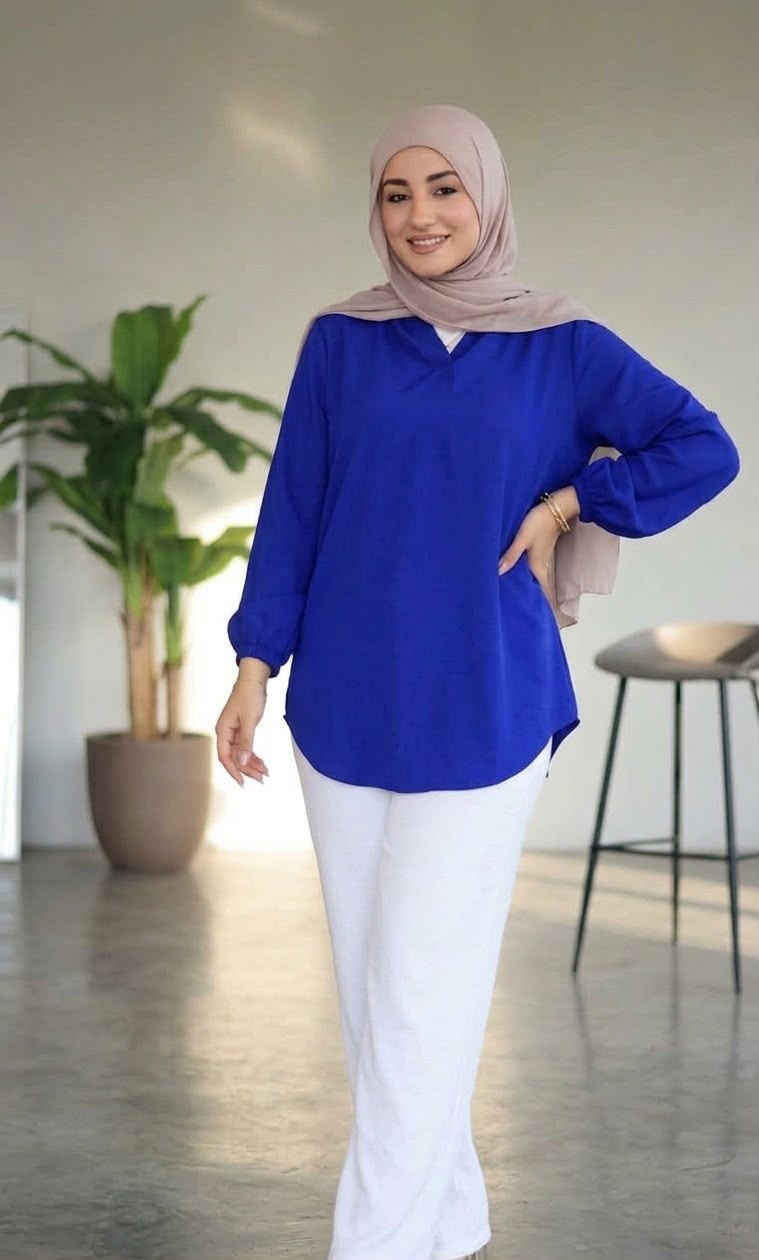 Plain blouse