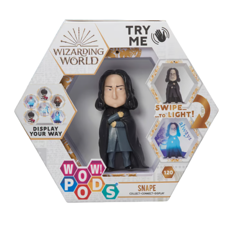 Wow Pods, Snape LED, Collectible Figure, Black Combo