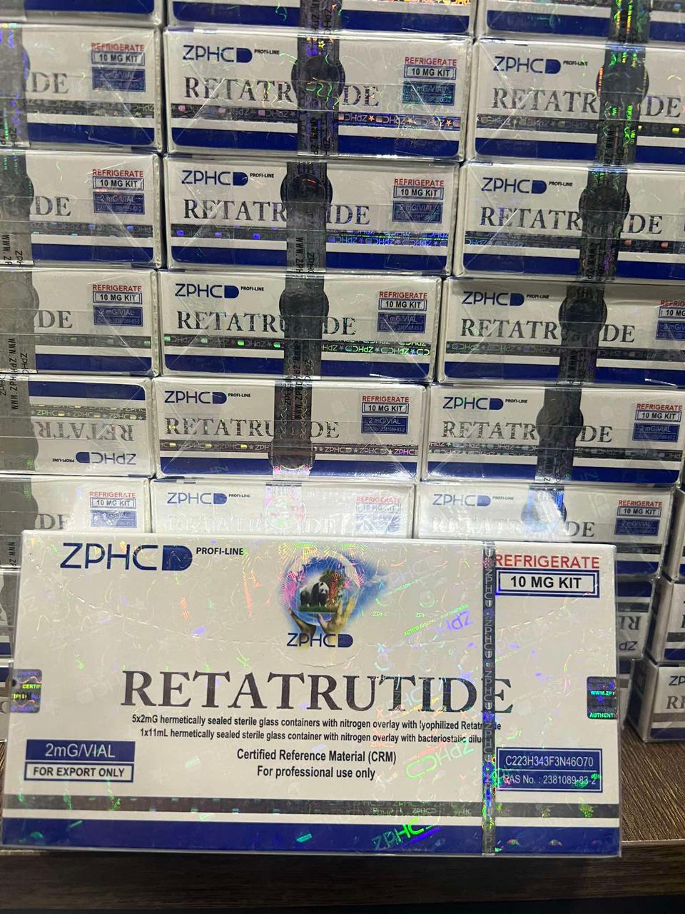 Retatrutide 10mg box (2mg*5Vials)
