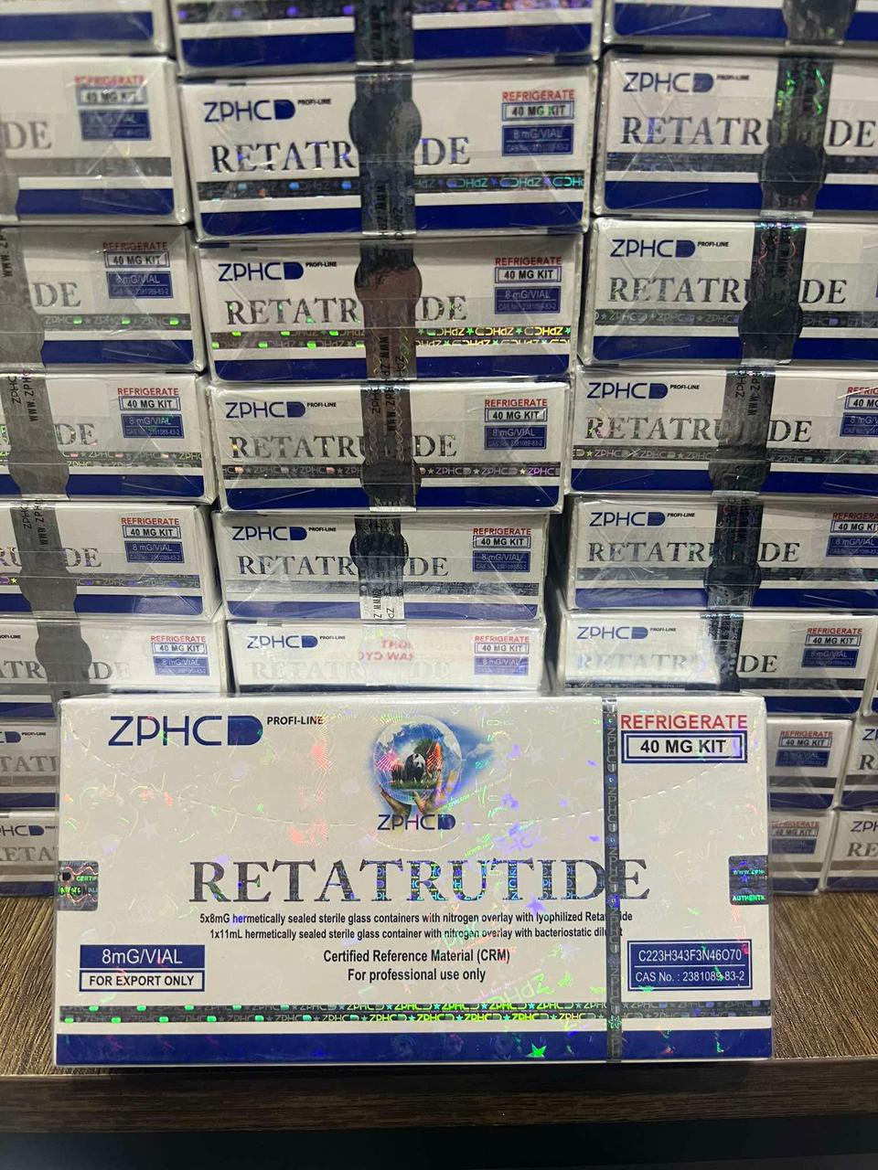 Retatrutide 40mg box (8mg*5Vials)