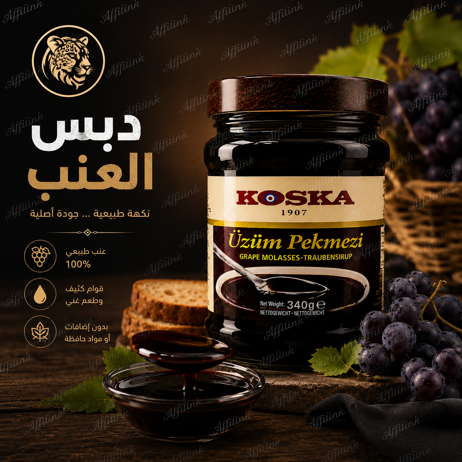 استمتع بمذاق العنب المركز والطعم الذي لا يُقاوم