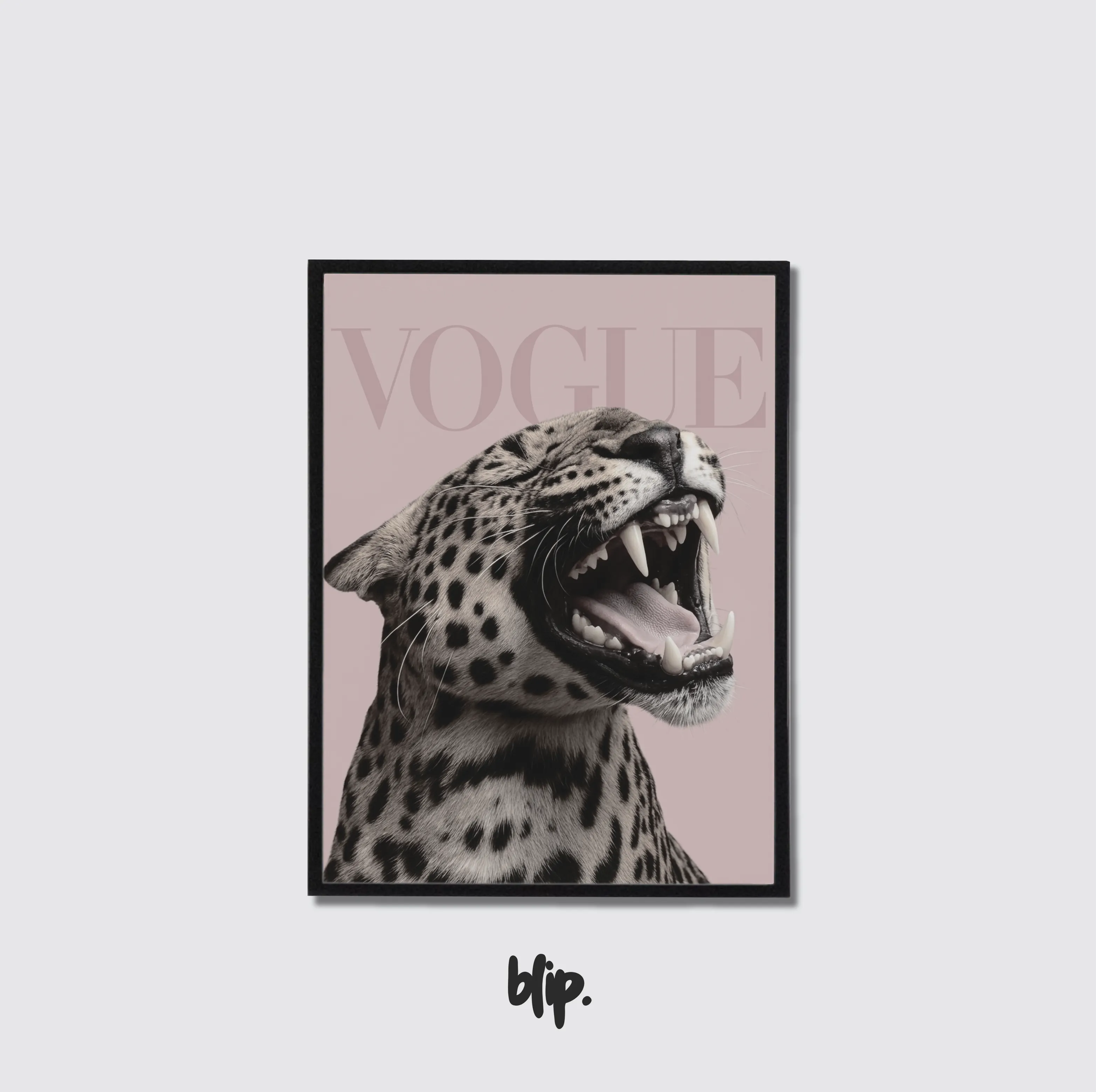 Vogue Pink Leopard