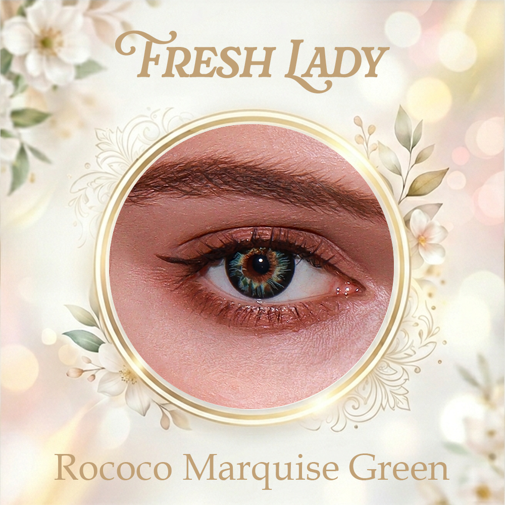 Fresh Lady Rococo Marquise Green