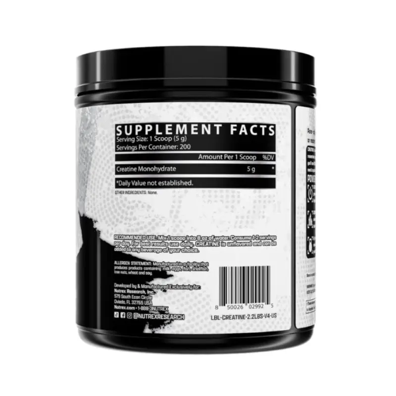 Nutrex Creatine Drive – Monohydrate - 200 servings