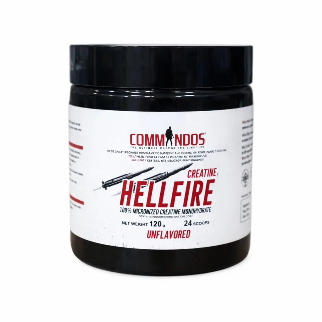 Commandos Hellfire Micronized Creatine Unflavored