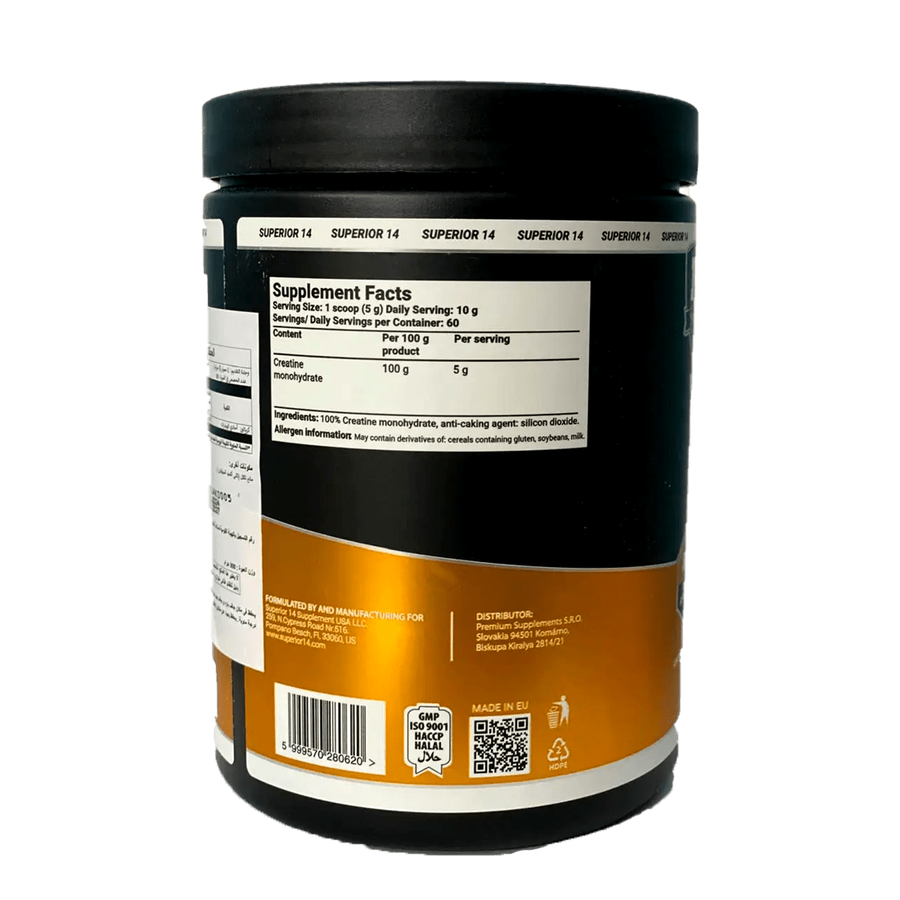 Superior Creatine Monohydrate 60 Servings