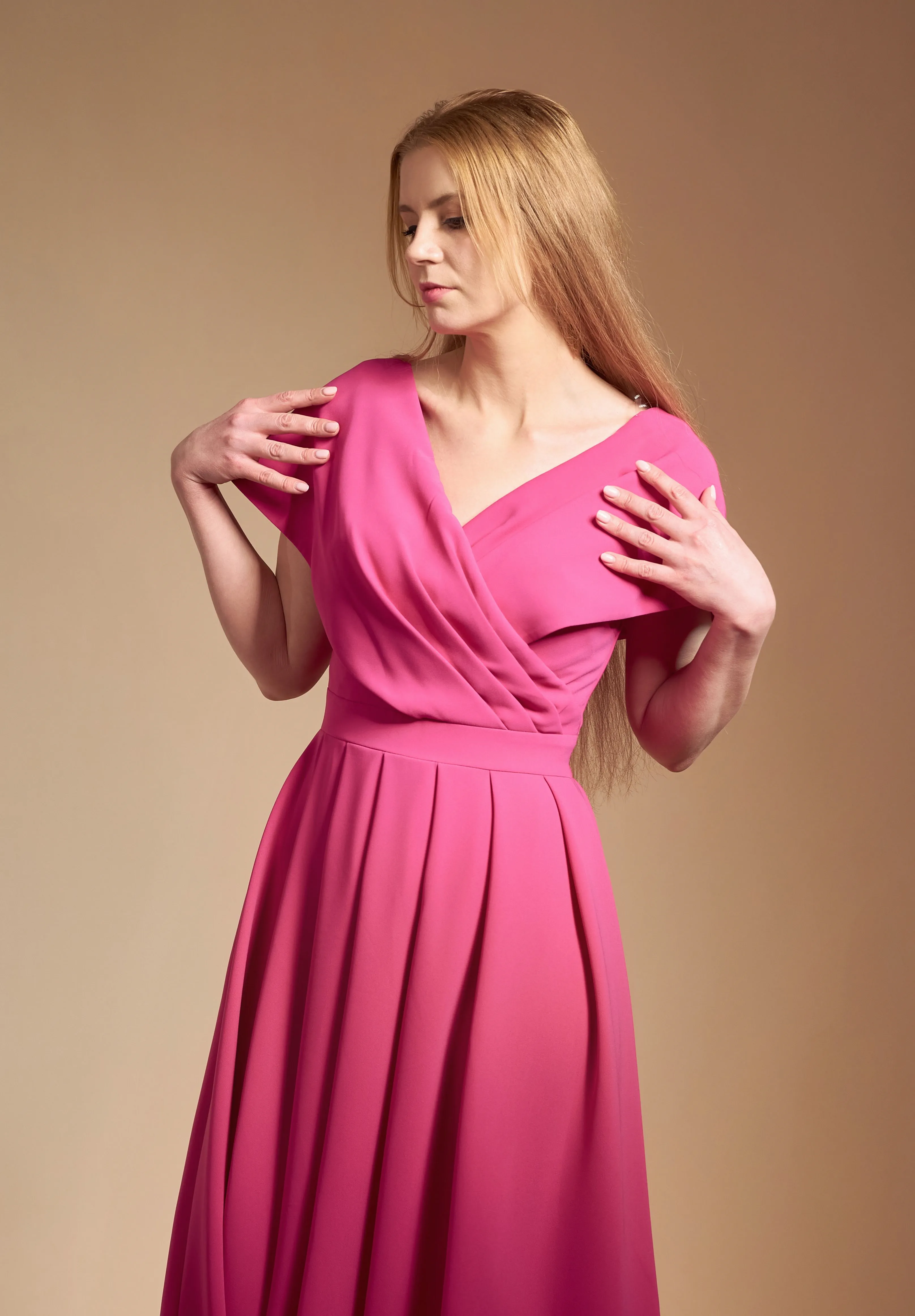 Blush Beauty Midi Dress