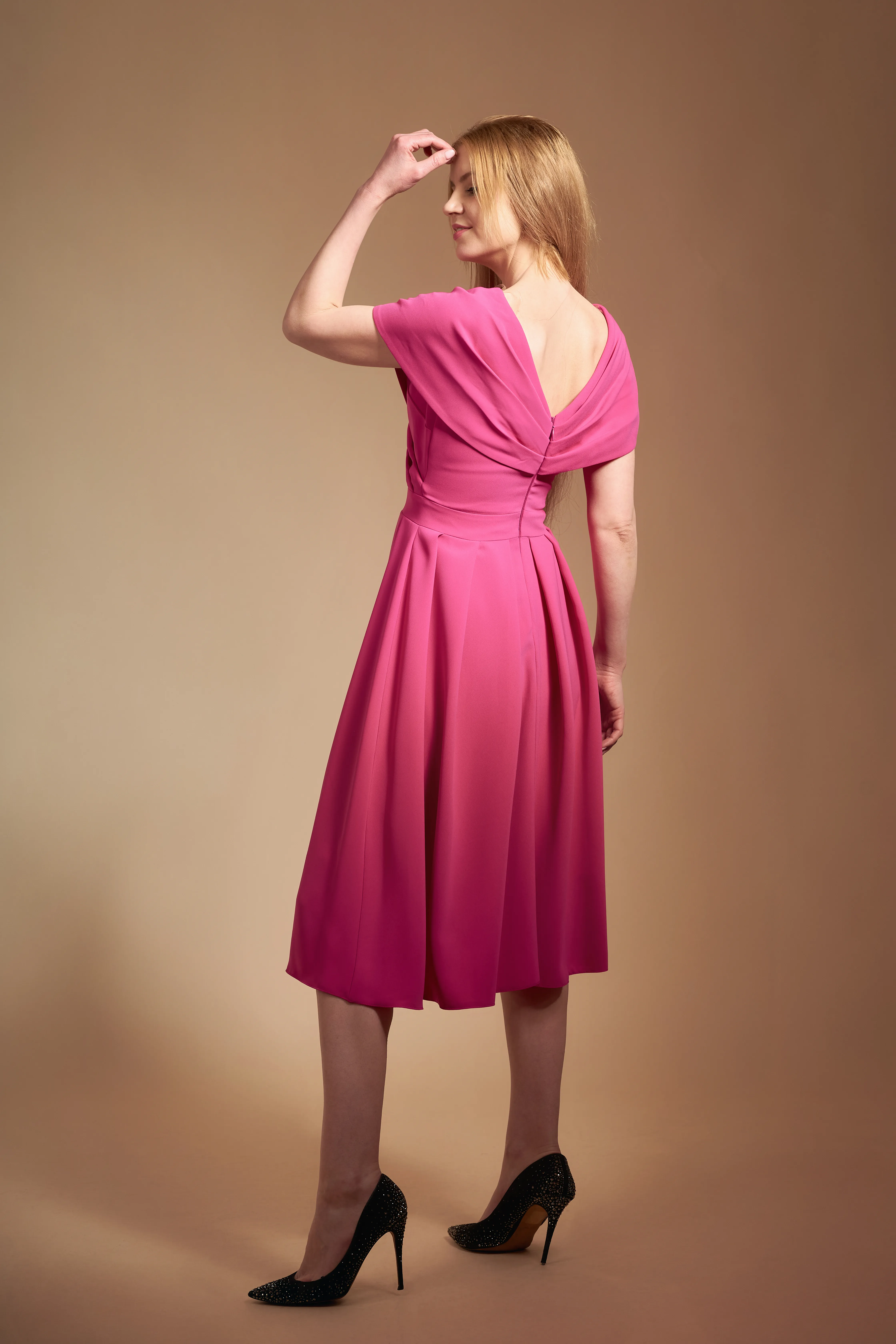 Blush Beauty Midi Dress