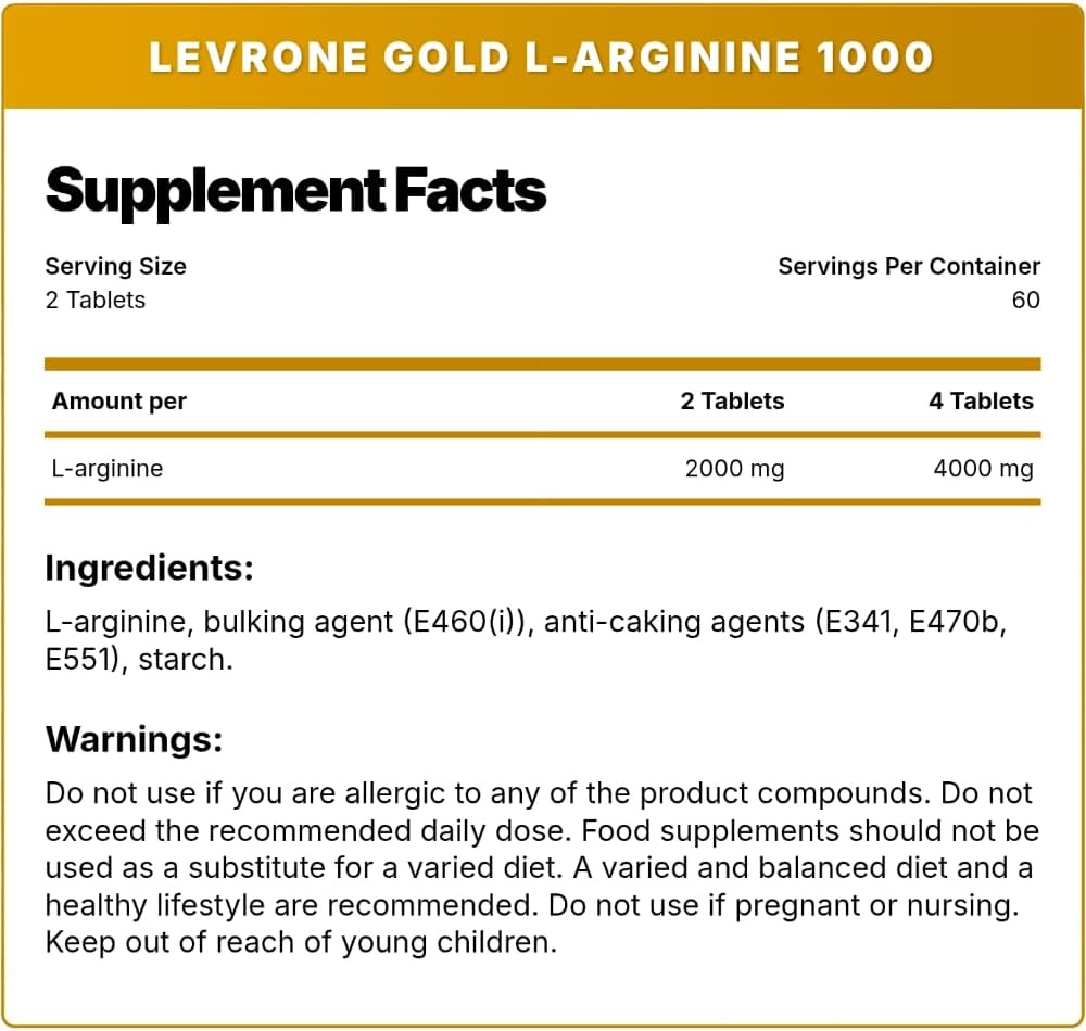 Kevin Levrone Gold Arginine AKG 1000