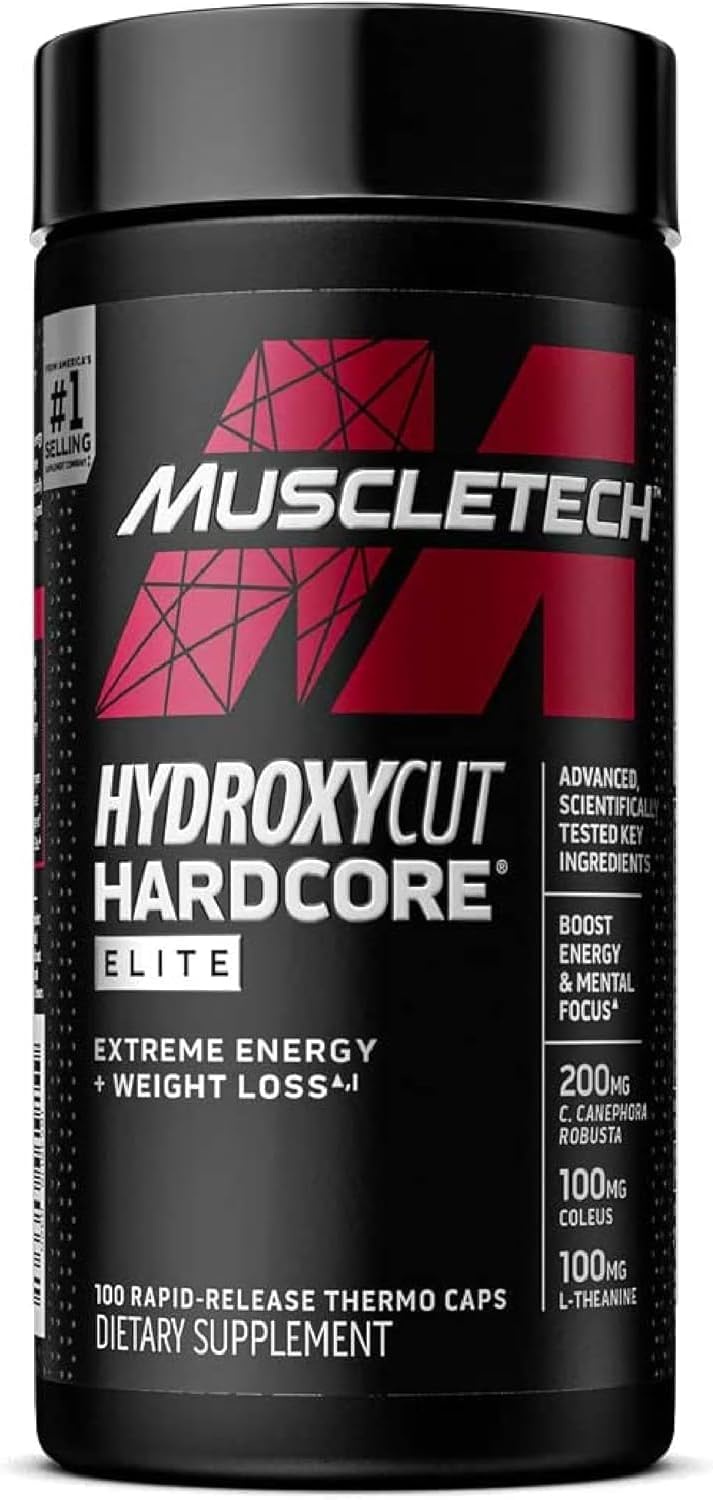 MuscleTech, Hydroxycut Hardcore Elite, 100 Capsules