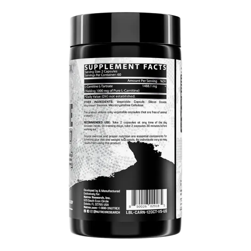Nutrex L-Carntine (120 Tab)