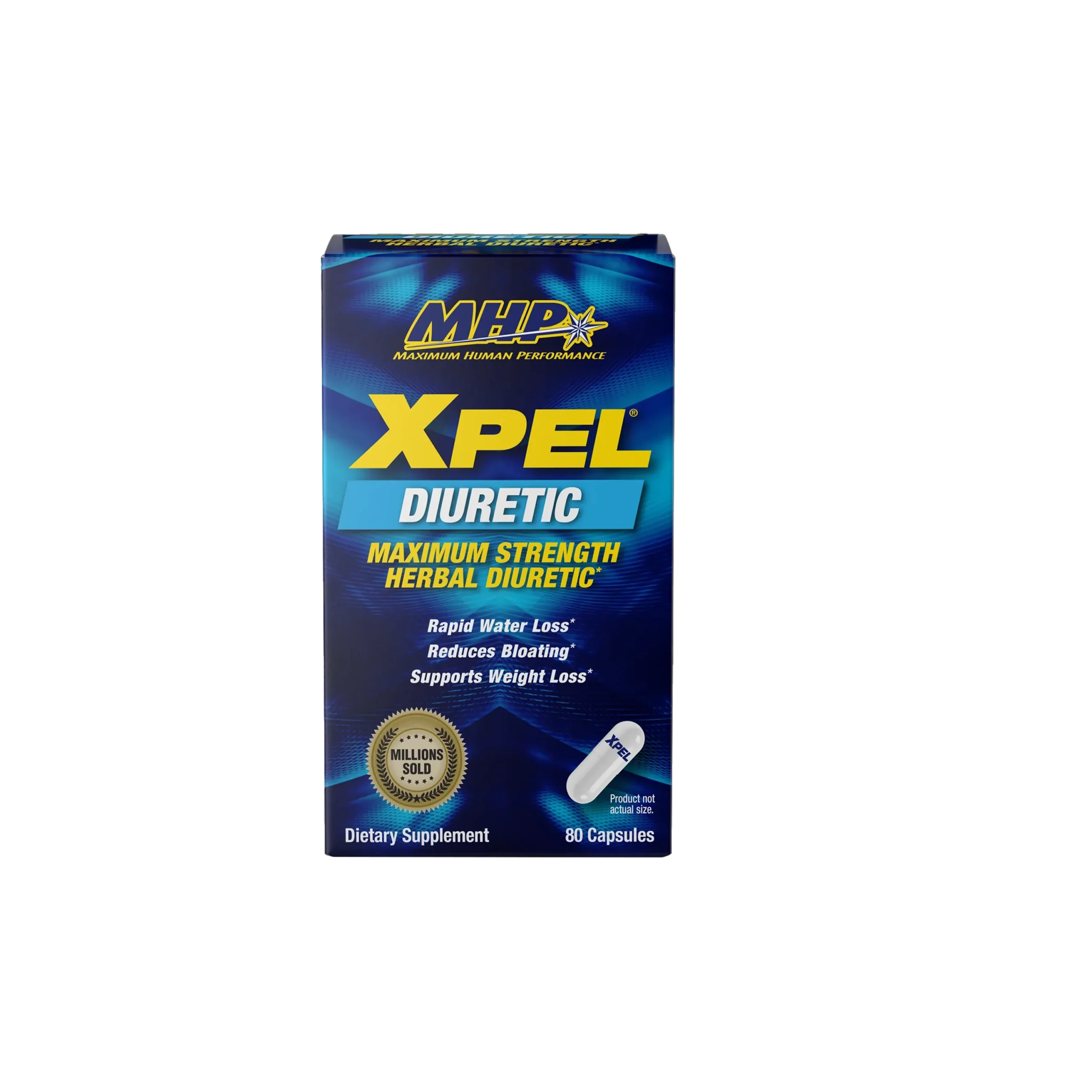 MHP Xpel Diuretic -80 Capsules