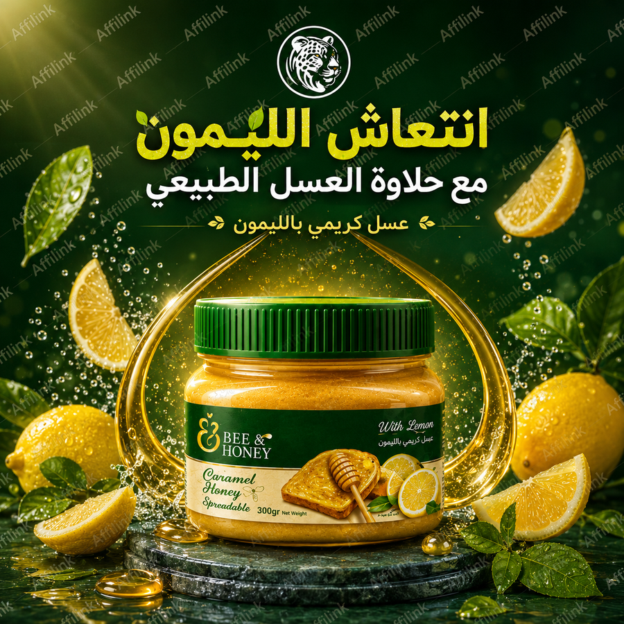 عسل كريمي بالفراولة الطبيعية – قوام ناعم ومذاق فاخر في كل ملعقة.
