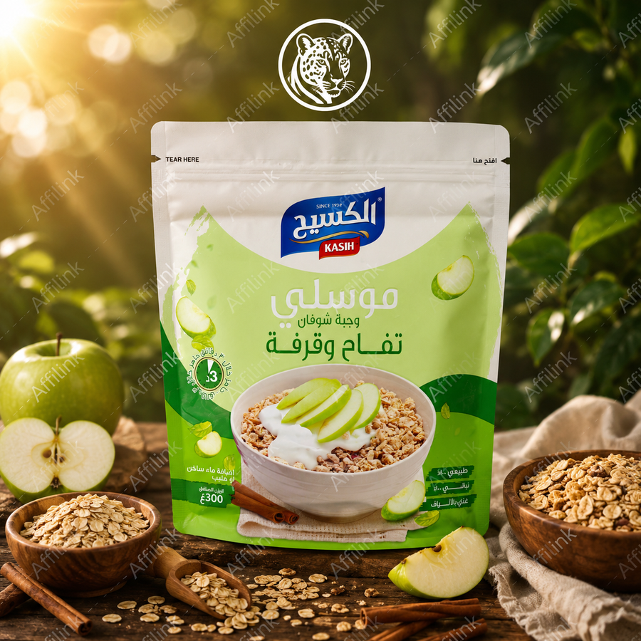 موسلي الشوكولاتة من الكسيج – طاقة يومك بطعم فاخر