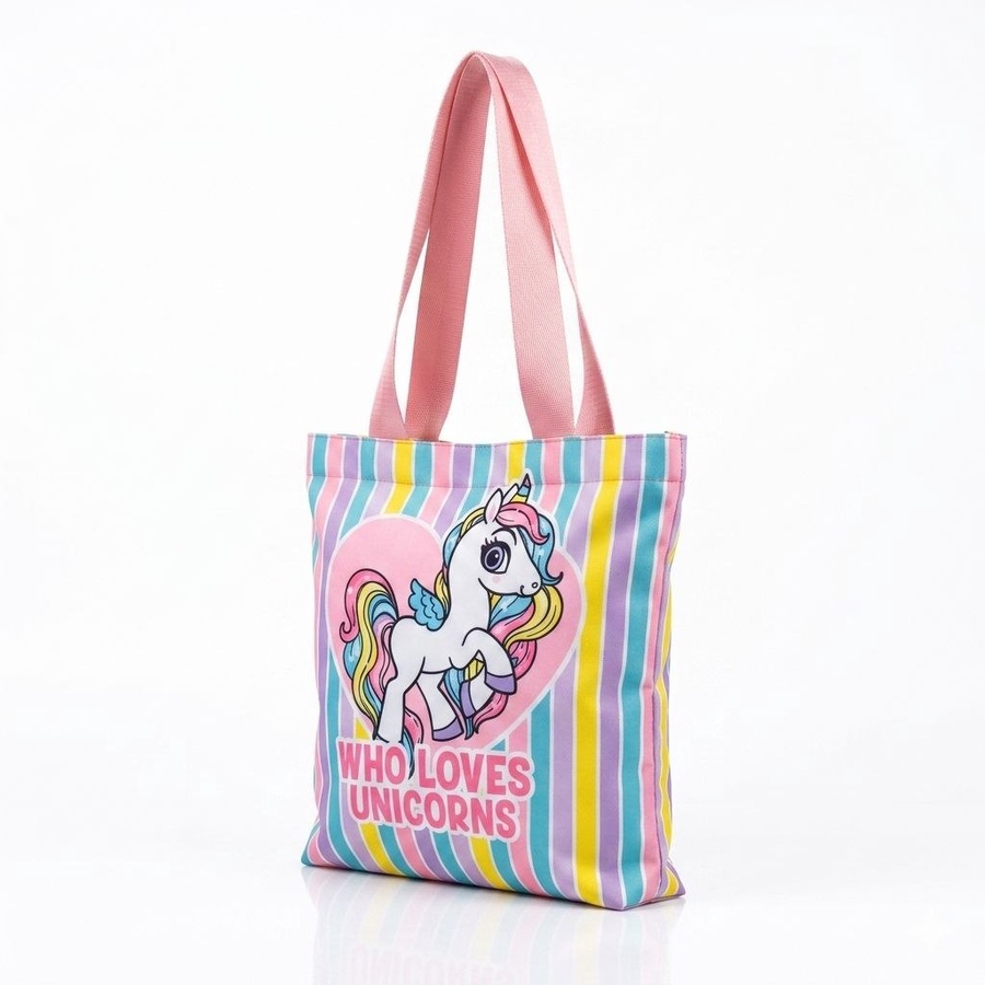توتي باج (Tote Bag) قماشية للأطفال بتصاميم شخصيات كرتونية محبوبة | Demand & Beyond