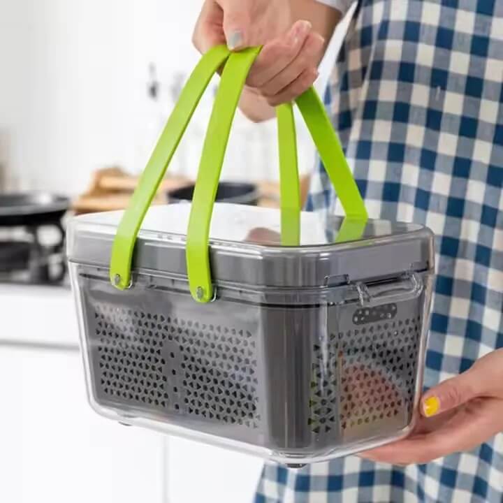 قطاعة الخضروات  + 100 غطاء حفظ طعام هدية 🎁
