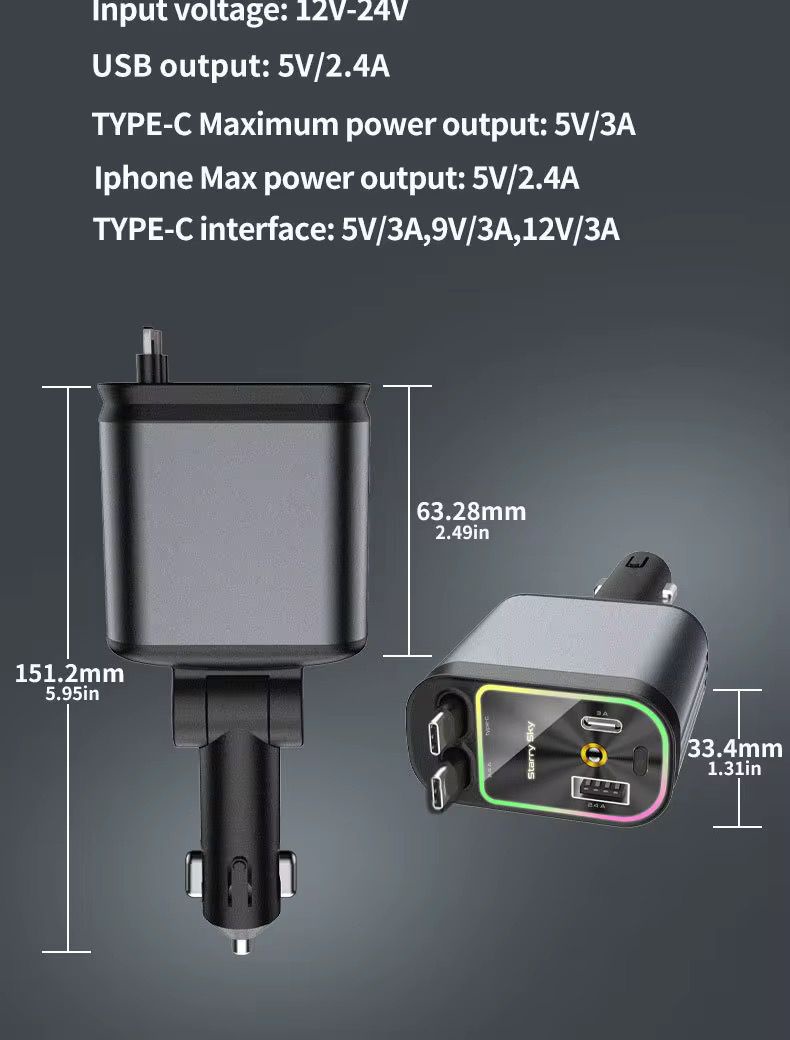 CarCharge 66W Starry Pro-KSTARY