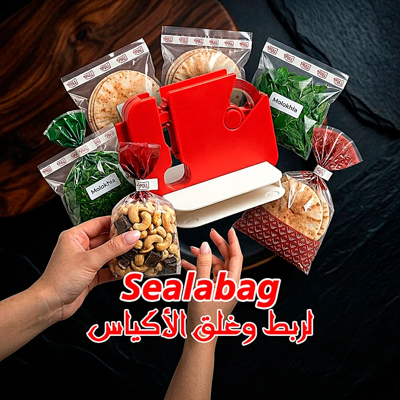لربط وغلق الأكياس Sealabag