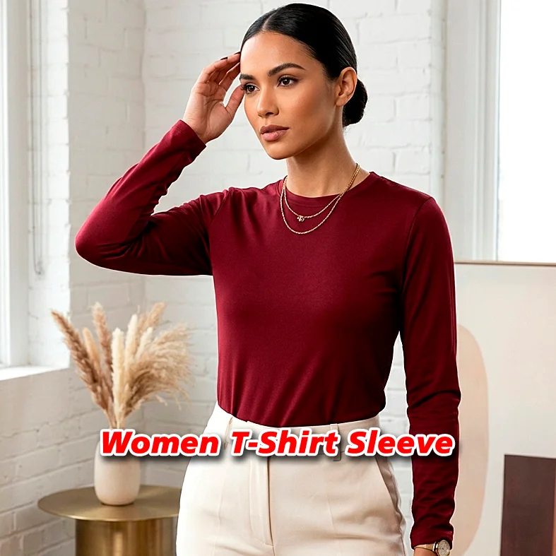 Women T-Shirt Sleeve