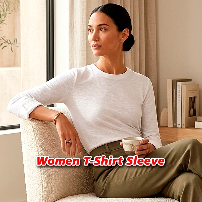Women T-Shirt Sleeve