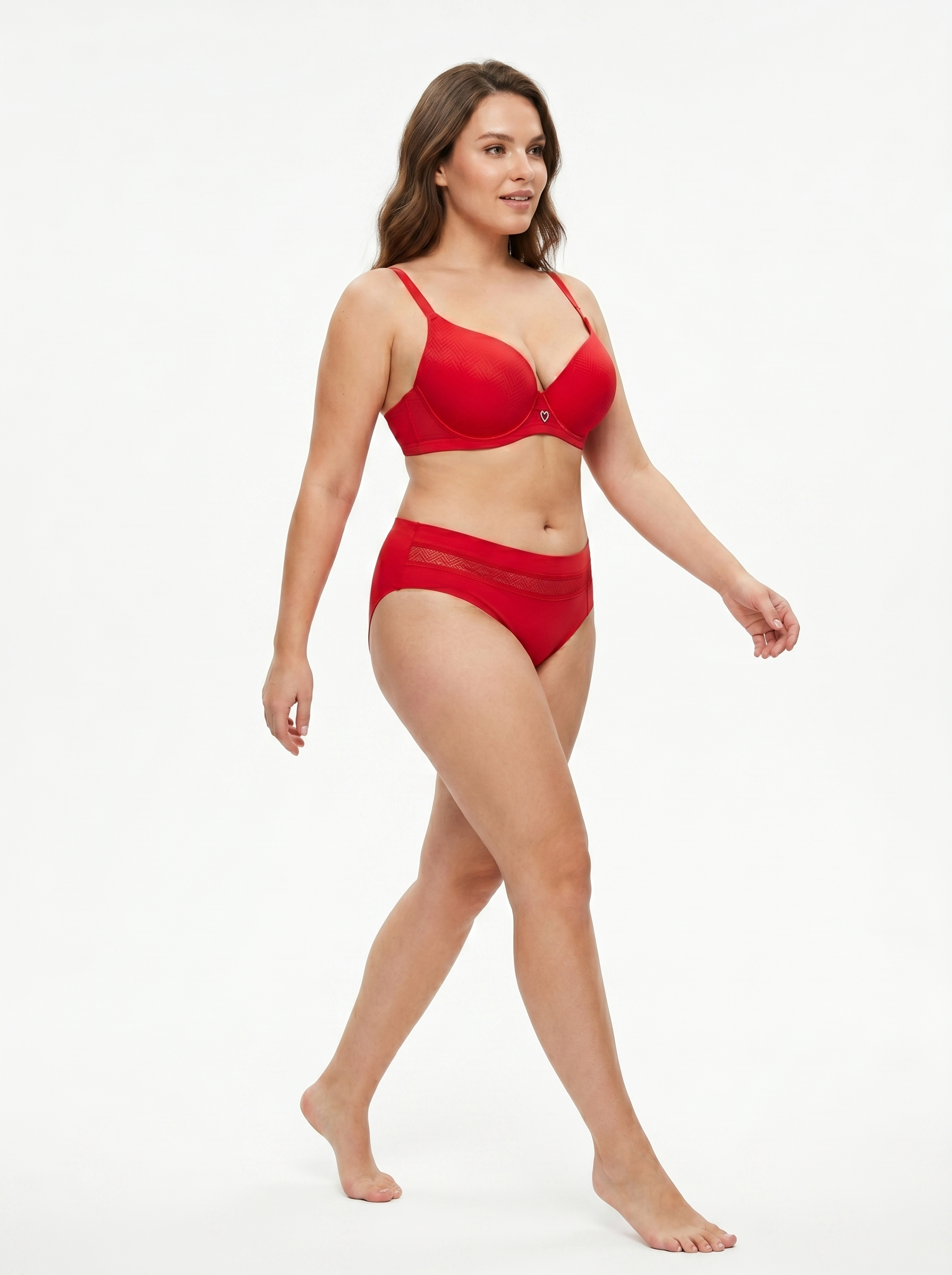 Plunge Mesh Lingerie-Set
