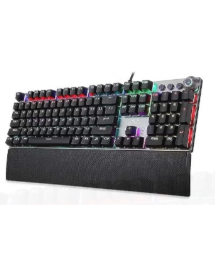 Generic Aula F2058 Gaming Keyboard -Switch Red - Black