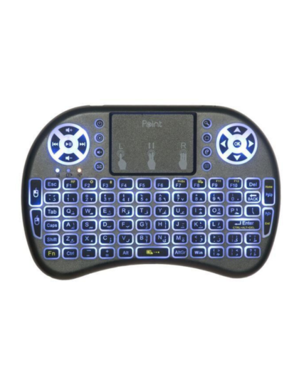 POINT PT-200-Mini Backlit Keyboard and Touchpad Mouse