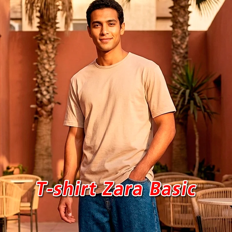 T-shirt Zara Basic