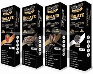 Isolate protein bars blackhawk 16 mixed bars (30% protein)