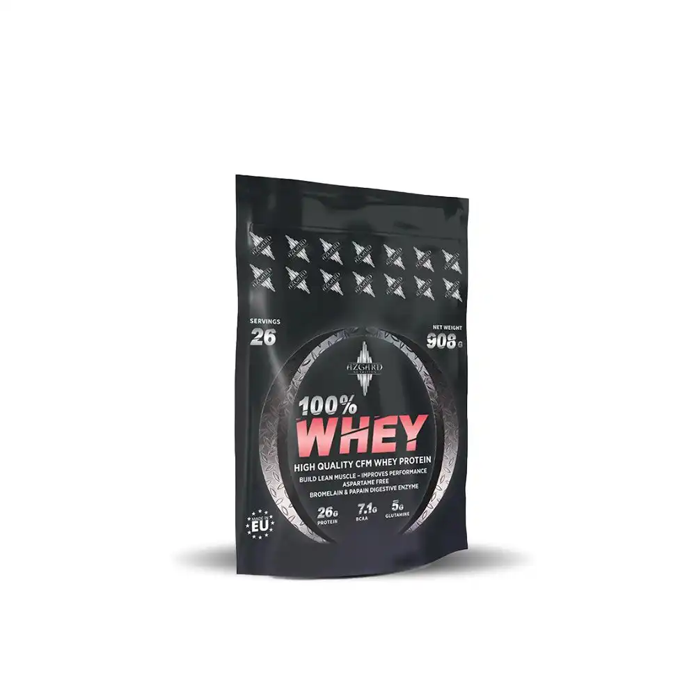 Azgard Nutrition 100% Whey High Quality CFM Whey Protein-26Serv.-905G