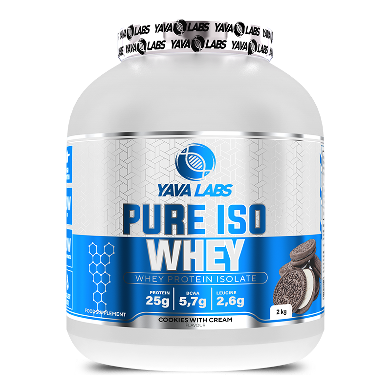 Yava Labs Pure Iso Whey Protein isolate-66Serv-2KG