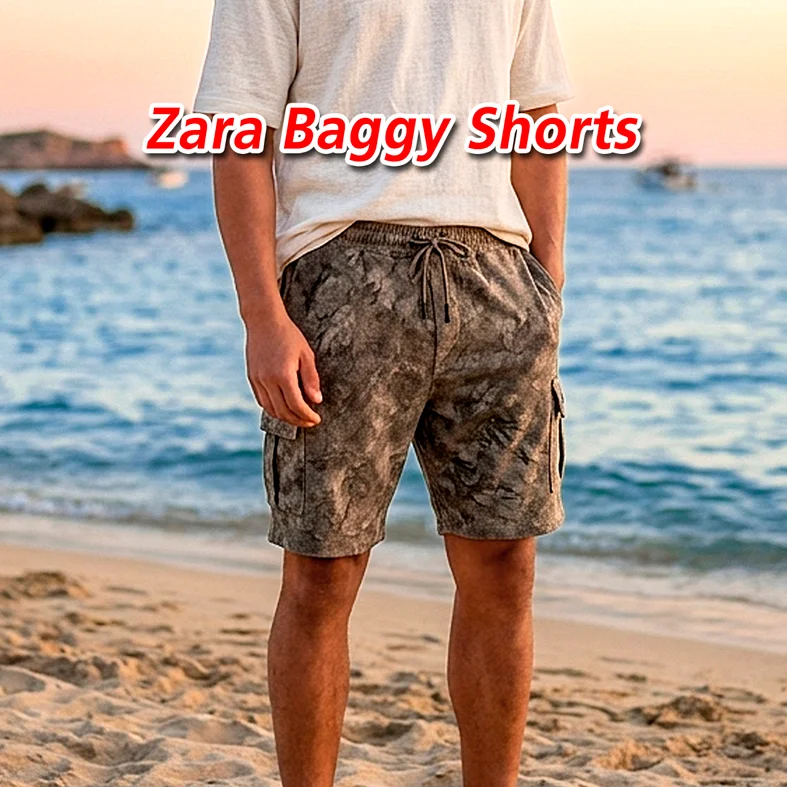Zara Baggy Shorts