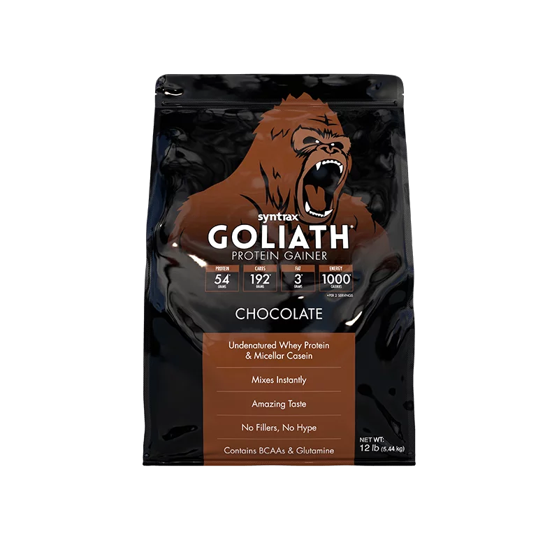 Syntrax GOLIATH Protein Gainer 12 Lbs.