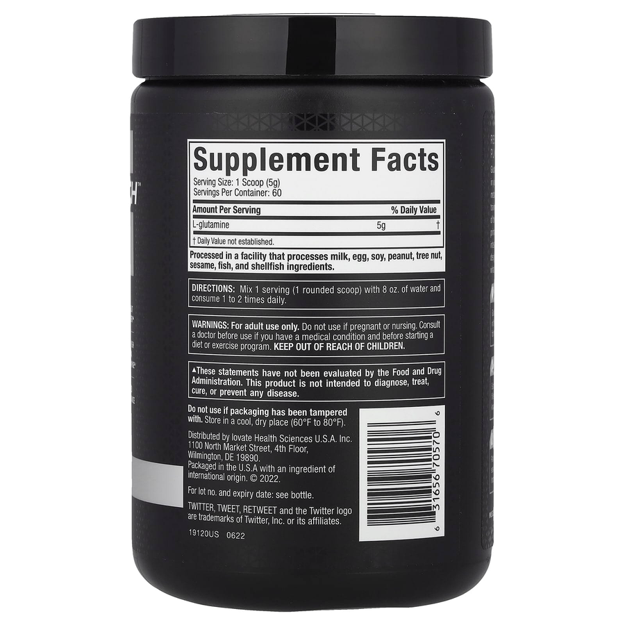 Muscletech Platinum Glutamine - 60Serv