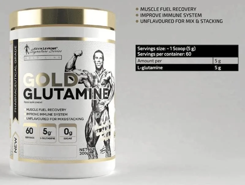 KEVIN LEVRONE GOLD GLUTAMINE 300 g