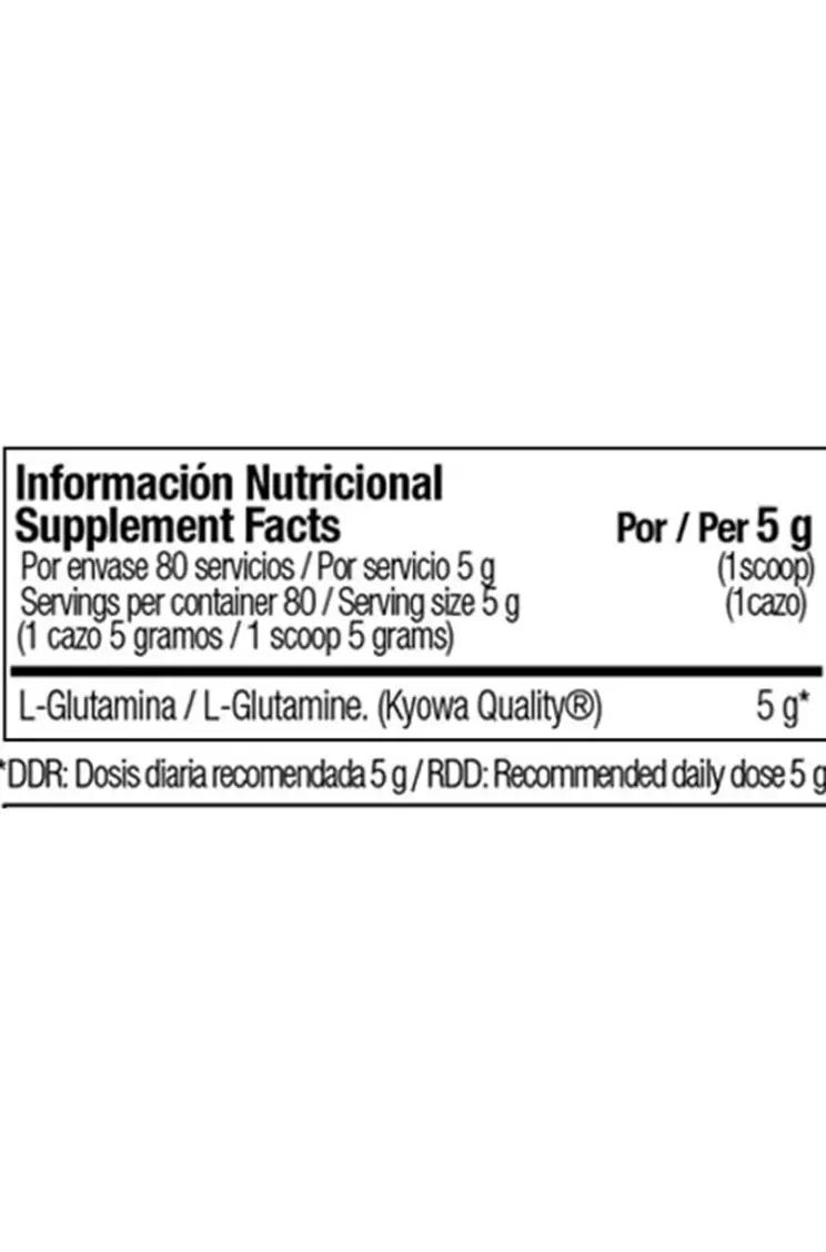 Zoomad Labs ONE RAW Glutamine 400 gm – 80 servings