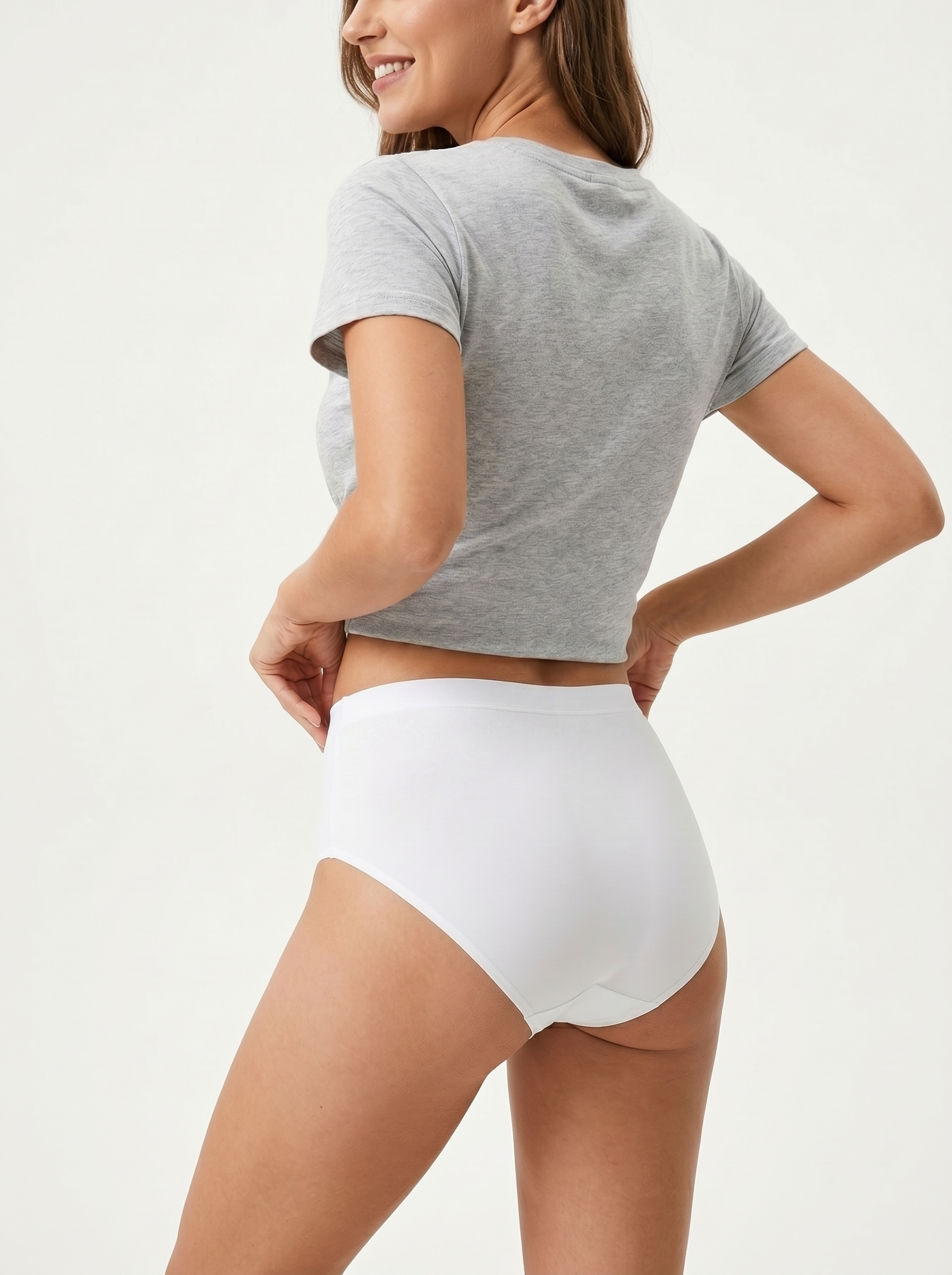 Laser Cut Mesh Panties