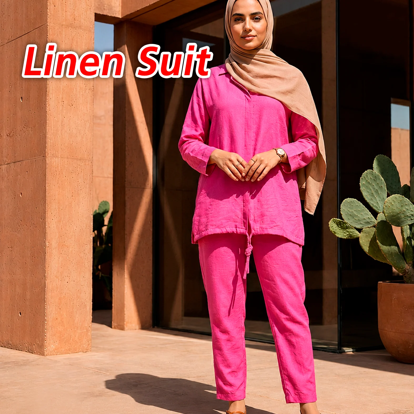 Linen Suit