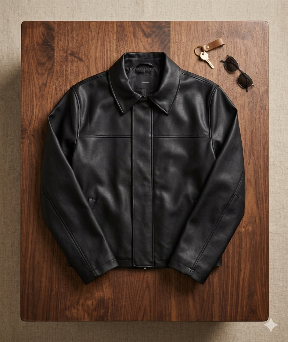 Black Leather Jacket 