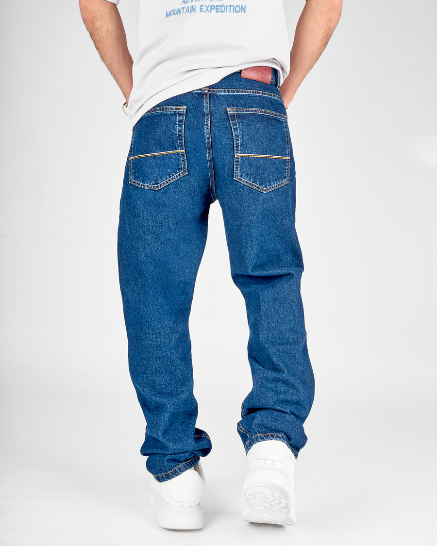 DAYDON Straight Fit Jeans — Dark Indigo