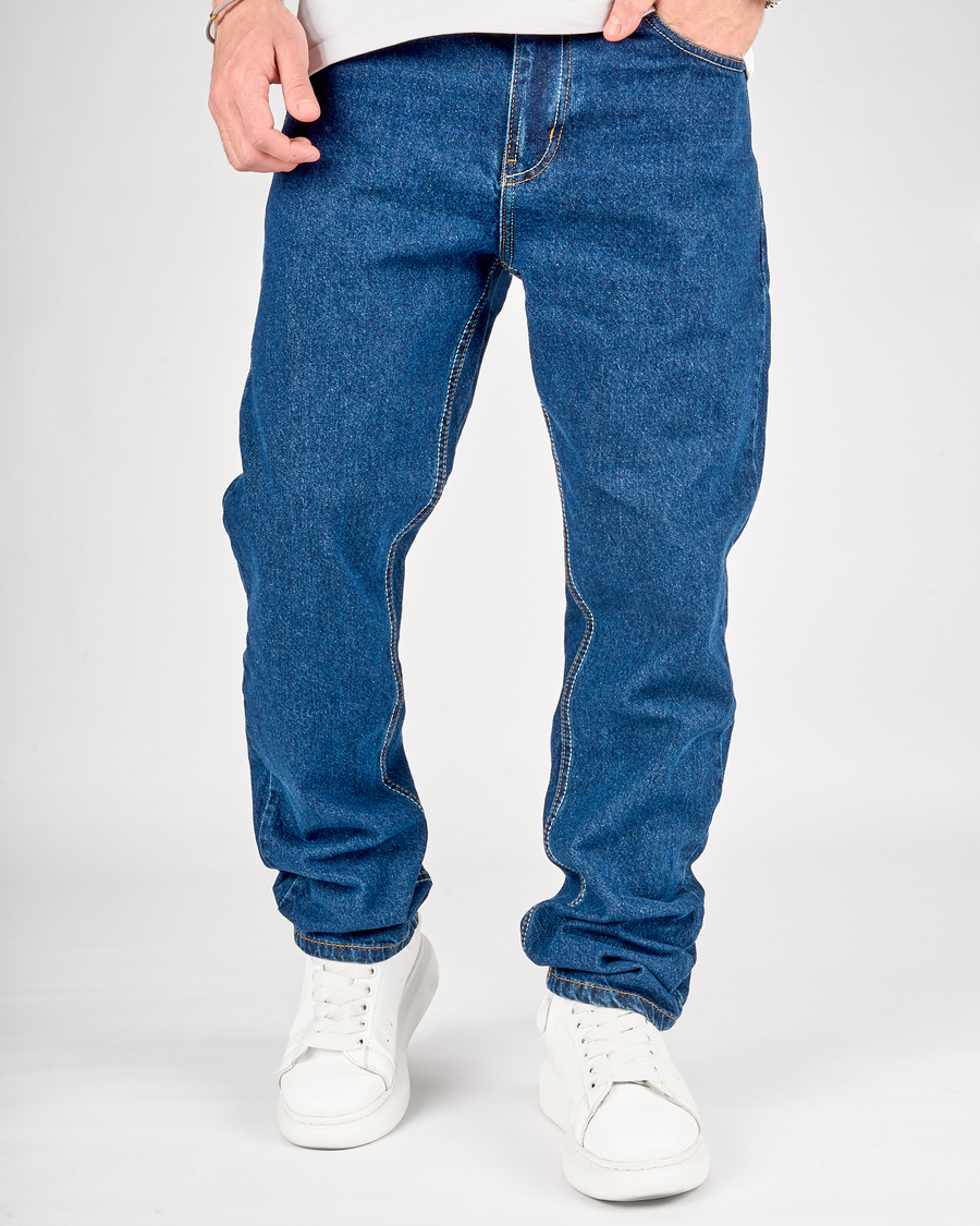 DAYDON Straight Fit Jeans — Dark Indigo