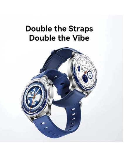 JOYROOM JR-FC3 Classic Series Smartwatch - Silver and Navy blue