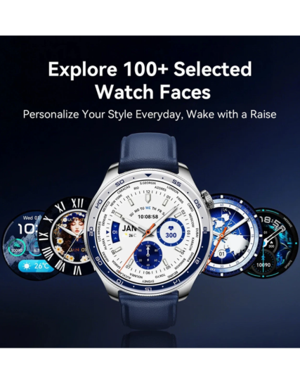 JOYROOM JR-FC3 Classic Series Smartwatch - Silver and Navy blue