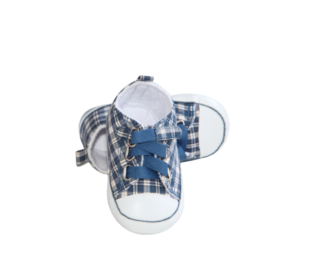 Chequered Canvas Shoes