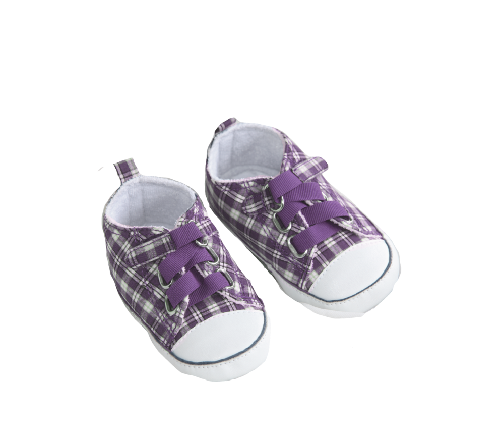 Chequered Canvas Shoes