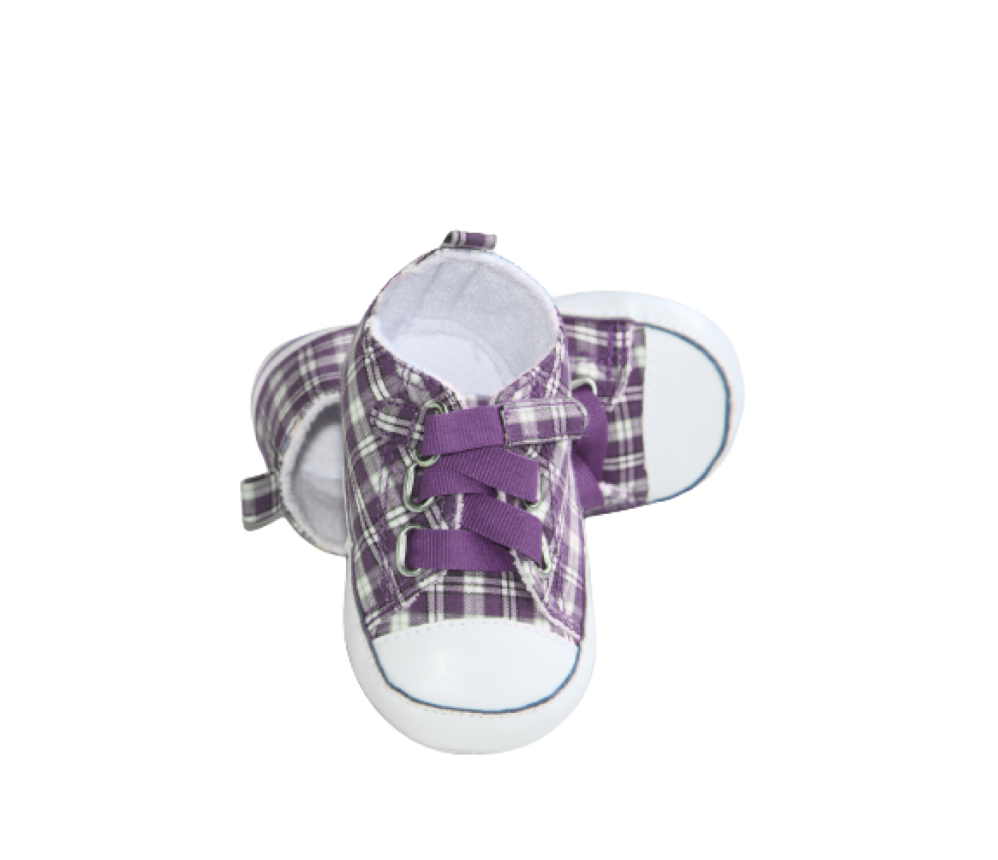Chequered Canvas Shoes