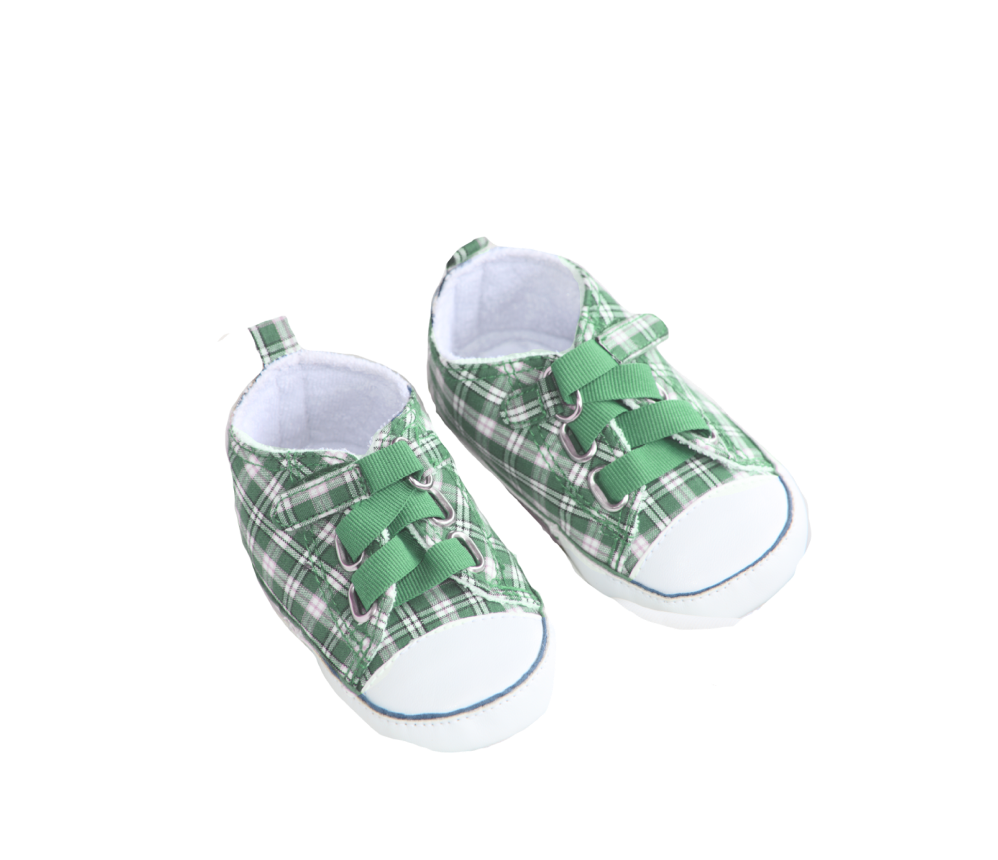 Chequered Canvas Shoes