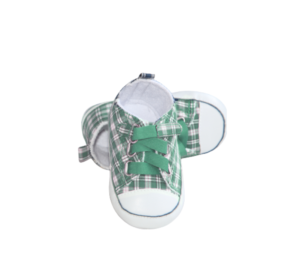Chequered Canvas Shoes