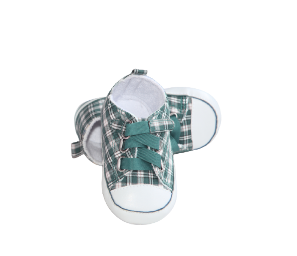 Chequered Canvas Shoes