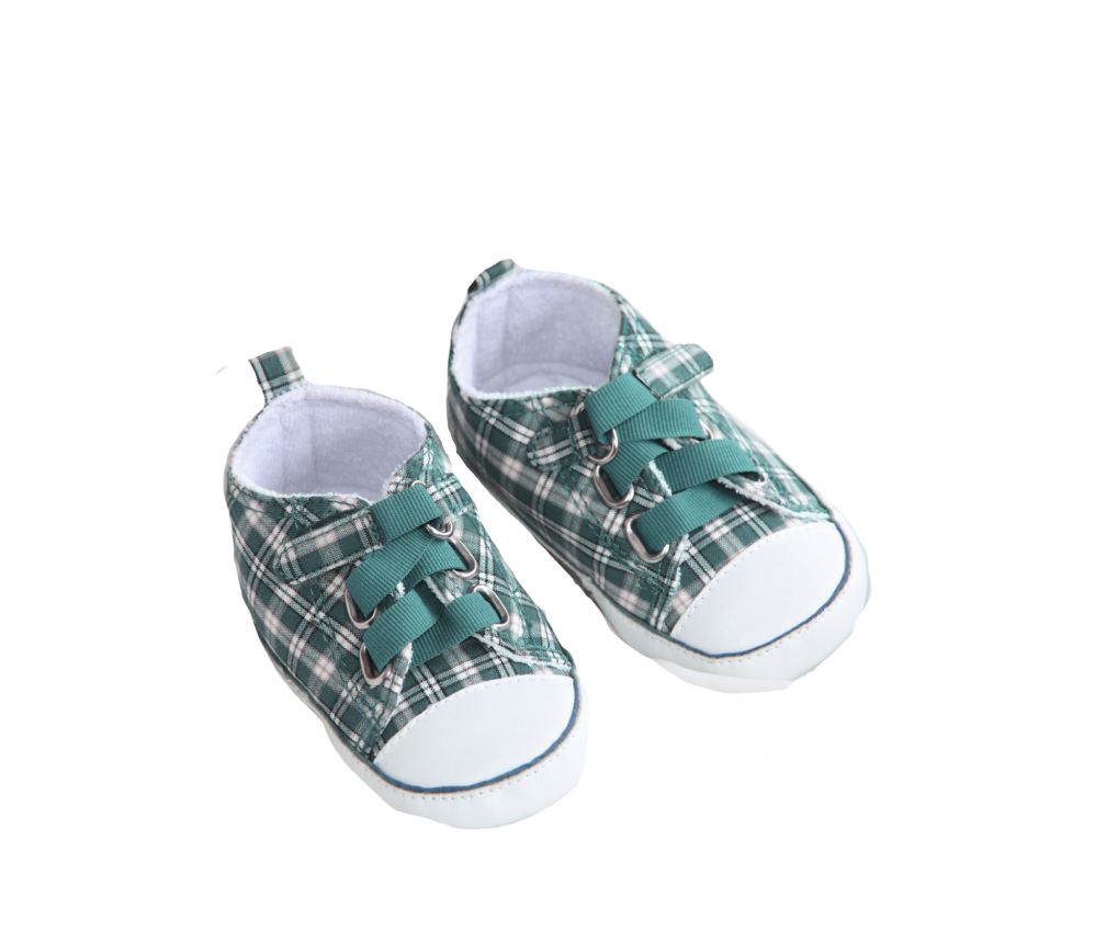 Chequered Canvas Shoes